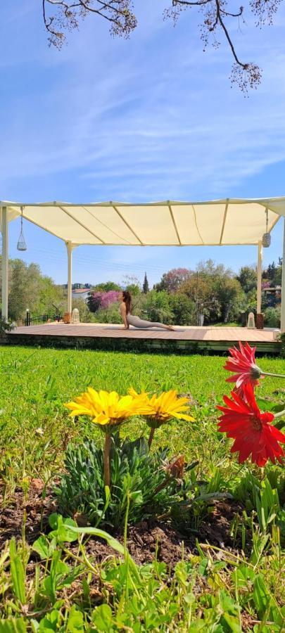 Sundial House Apartment Gouvia Bagian luar foto